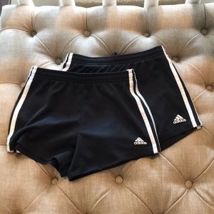 Like new girls size 10/12 Adidas shorts